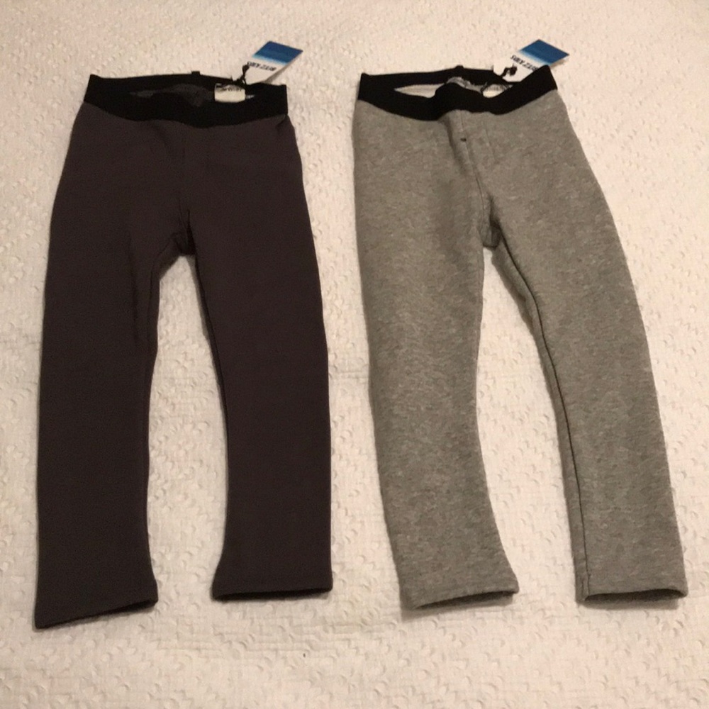 3-4T  (2pcs) Warm Stylish Leggings